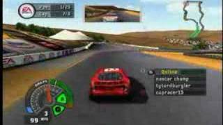 Dale Earnhardt Jr versus Mark Martin at Infineon Part 2 [upl. by Utas720]