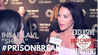 Inbar Lavi quotShebaquot interviewed at FOXs Prison Break S5 Paley Center Event amp Panel [upl. by Aerdma]