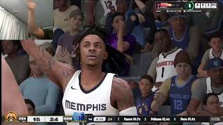 🦊 38481110 Vs Joker amp Nuggets  Nba 2k25 MyCareer Full Hall Of Fame Game  mycareer nba2k25 [upl. by Olimpia]