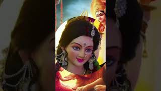 Panow Mein Payal Hai Maathe pe kumkum 👣come soon Navratri durgamaa navratrispecial shortsvideo [upl. by Arev]