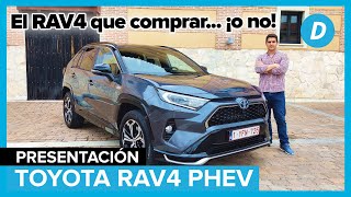 Toyota RAV4 PHEV Híbrido Enchufable ¿el mejor SUV enchufable  Prueba  Diariomotor [upl. by Sayette]