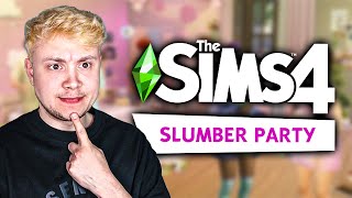 Reviewing The Sims 4 Sweet Slumber Party Kit [upl. by Assenab]