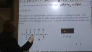 Chemistry Tutorial 132b Addition And Substitution Reactions [upl. by Johnny]