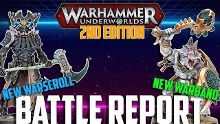 Jaws of Itzl VS Kainans Reapers  Warhammer Underworlds Embergard Battle Report adwip [upl. by Hiram326]