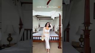 GRWM in Sri Lanka ♥️ krishnamukherjee grwm srilanka ootd style fashion 🥂♥️🥰🇱🇰🧿🧚‍♀️ [upl. by Mateusz919]