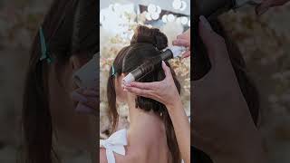 Podpięcie z kitką  Updo with a ponytail hairstyle hairtutorial hairstylist [upl. by Cindi]