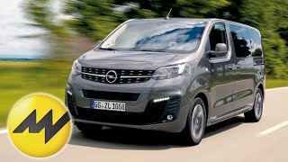 Opel Zafira Life Tourer M 2019  Fahrbericht  Motorvision [upl. by Llenrac427]