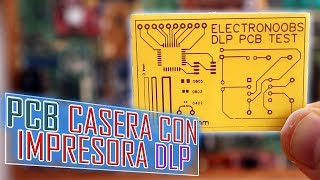 Pr40 PCB casera con impresora DLP  mejor resolución [upl. by Tiffany142]