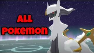 All Pokémon in Pokémon Legends Arceus [upl. by Ahseem272]