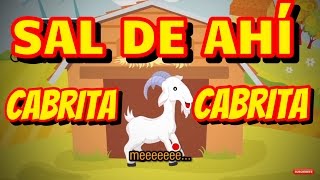 Sal de ahí Cabrita Cabrita  canciones infantiles nursery rhymes  JR INN [upl. by Attevroc230]