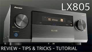 Best Receiver Under 5K for Only 3K Pioneer VSXLX805 Review  How To  Tips and Tricks  Tutorial [upl. by Ellehs]