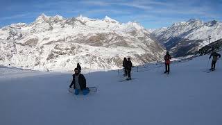 Cervinia Skiing ASMR December 2022 [upl. by Aital]