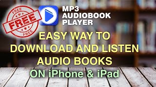 MP3 Audiobook Player  YouTube Downloads and listen audiobooks on iPhone amp iPad for free [upl. by Johann]