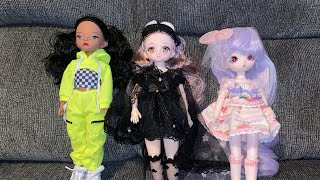 Comparing Ball Jointed Dolls from Amazon amp BJD Doll Haul [upl. by Lourdes]