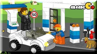 LEGO Junior Lego Gas Sation amp Feed Pony  Lego Movie Game [upl. by Healion591]