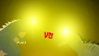 Gorosaurus Vs Rhedosaurus  Dc2 Animation [upl. by Lyrrad]