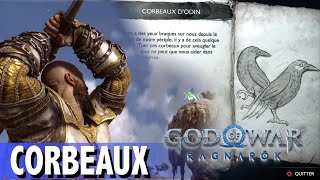 Où Trouver Le CORBEAUX DODIN  LE STROND  STRÖND  ALFHEIM  GOD OF WAR RAGNAROK [upl. by Kra]