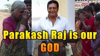 Prakash Raj is our God  Adopted Village People Opinion [upl. by Acissehc]