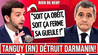 JEANPHILIPPE TANGUY détruit GÉRALD DARMANIN et cest UN PLAISIR [upl. by Noda]