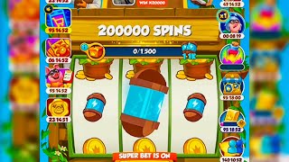 I Bet 20000 in coin master  Coin Master New Event x20000 Bet Playing [upl. by Shannon]