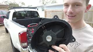 How to Install Front Speakers on 3rd Gen Tacoma [upl. by Tirma]