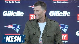 Tom Brady Patriots vs Texans Week 1 Postgame Press Conference [upl. by Pero558]