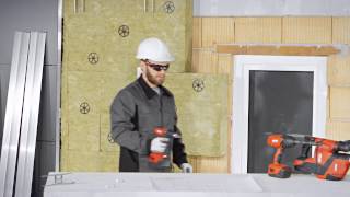 Hilti  MFTS2S Ventilated Facade Installation Video [upl. by Hola]