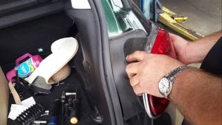 How to remove 2013 Fiat 500L 4Dr tail light [upl. by Simdars690]