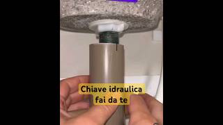 Chiave tubolare per dado idraulico diy faidate idraulico idraulica [upl. by Eberhart782]