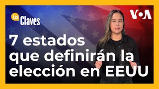 Los estados indecisos o “swing statesquot que definirán las elecciones en Estados Unidos [upl. by Denman]