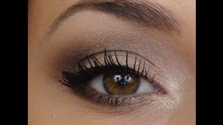 Maquillage sophistiqué rapide version jour et soir  Tutoriel [upl. by Nnaeiluj]