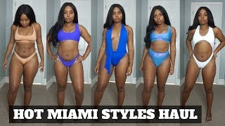 HOT MIAMI STYLES MUST HAVE SWIM SUITS  SUMMER 2018 [upl. by Shaughnessy]