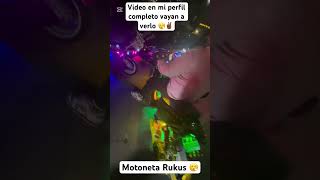 Motonetas estilo RUKUS 🔥you observacionesdiarias vidabiker cosasdebikers parati motosrukus [upl. by Eenimod]