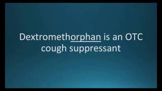 How to pronounce dextromethorphan Robitussin Memorizing Pharmacology Flashcard [upl. by Ycam349]