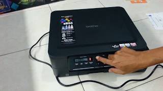 Unboxing printer Brother DCP T310 [upl. by Claus]