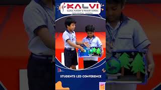 MadhavS  DharshanM  STUDENTS LED CONFERENCE  Kalvi Global Nursery amp Primary School [upl. by Attennek]