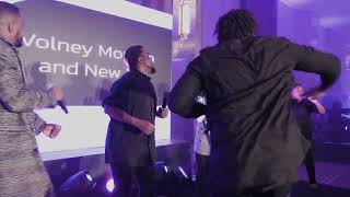 VOLNEY MORGAN  NEW YE at the Premier Gospel awards [upl. by Ytsirk]