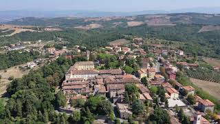 San Venanzo Terni Italy by 4K DRONE VIDEO [upl. by Ahsiatal]