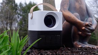 Apeman LC450 1080p Mini Portable Projector Unboxing amp Review [upl. by Tezile]