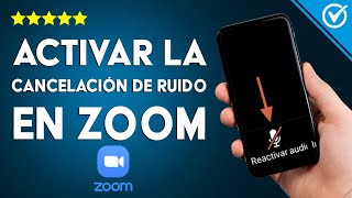 ¿Cómo activar la cancelación de ruido dentro de ZOOM  Sonidos de fondo [upl. by Ormiston]