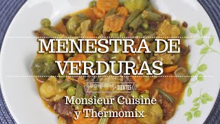 MENESTRA DE VERDURAS en Monsieur Cuisine Connect y Thermomix  Ingredientes entre dientes [upl. by Onil]