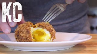 HOW TO MAKE SCOTCH EGGS  With Runny Yolk [upl. by Amjan]