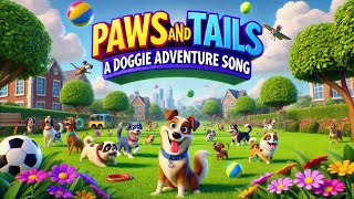 Paws and Tails A Doggie Adventure Song 🐾🎶🐶 [upl. by Harlen]