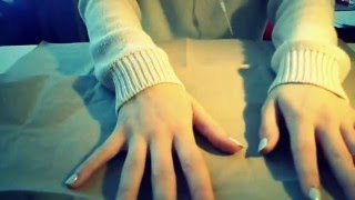 ASMR Crinkly Paper and a little bit of Tapping [upl. by Aetnuahs221]