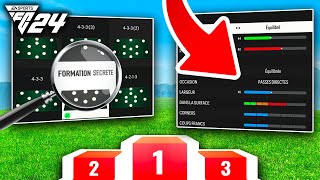 TUTO FC 24  Les 3 Meilleures Formations  Tactiques Perso 🏆 cest meta [upl. by Eladnwahs]