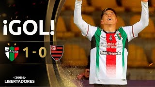 GOL  PALESTINO vs FLAMENGO  FASE DE GRUPOS  CONMEBOL LIBERTADORES 2024 [upl. by Veno]