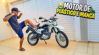 ESSA É A REALIDADE DE QUEM COMPRA UMA BROS 160 MOTOR DE PLÁSTICO [upl. by Dorwin]