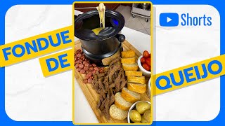 A RECEITA ROMÂNTICA DE FONDUE DE QUEIJO PARA O DIA DOS NAMORADOS  Thigas Ribeiro shorts [upl. by Bigford]