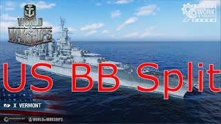 World of Warships A US Battleship Line Split Is On The Way [upl. by Silberman371]