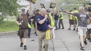 UPS contract negotiations break down as strike deadline nears [upl. by Selmner]